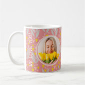 BEST MAMA JE Dusty Rose Vintag Kaffeetasse (Links)
