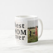 Best Mama je Gold Custom Multi Foto Tasse (VorderseiteRechts)