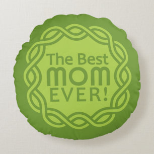BEST-MAMA-Kissen Rundes Kissen