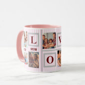 Best Mama LIEBE Custom Foto Kaffee Tasse (Vorderseite Links)