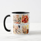 Best Mama Memorial Ever Modern Foto Collage Tasse (Links)