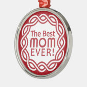 BEST MAMA SILBERNES ORNAMENT (Links)