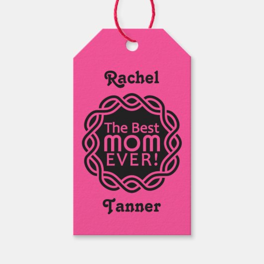 BEST-MAMA-Tags Geschenkanhänger (Vorderseite)