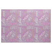 Best Mama Word Cloud ID262 Stoff (Fat Quarter (45,7 x 55,9 cm))