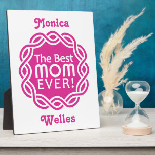 BEST-MAMA-Zollplakette Fotoplatte