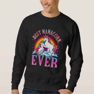Best Mamacorn Ever Unicorn Kostüme Mama Mother S D Sweatshirt