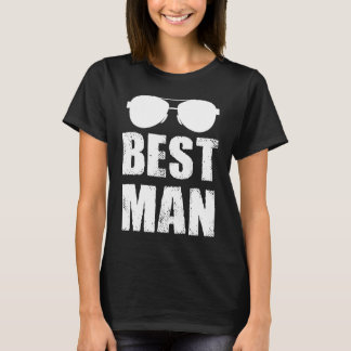 Best Man Bachelor Party Stag Groom Groomsmen Mens T-Shirt