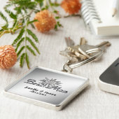 Best Man Black and White Custom Keychains Schlüsselanhänger (Seite)