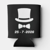 Best Man Wedding Custom  Dosenkühler (Rückseite)