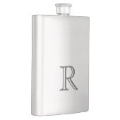 Best Man Wedding Gift Personalized Initial Flachmann (Rechts)