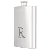 Best Man Wedding Gift Personalized Initial Flachmann (Links)