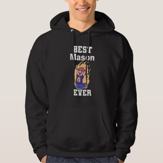 Best Mason ever Hoodie (Vorderseite)