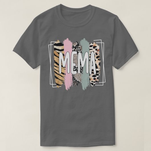 Best Mema Grandmother Appreciation Mema Grandma T-Shirt (Design vorne)