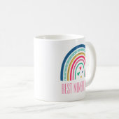 Best Memere je Rainbow Kaffeetasse (VorderseiteRechts)
