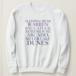 Best Michigan Sand Dunes Michigan Theme Pullover
