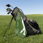 Best Mim by Par Funny Golf Golf Golf Handtuch (Gras)