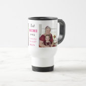 Best Mimi Ever Love You Most 2 Photo Reisebecher (VorderseiteRechts)