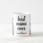 Best Mimi Ever Personalisiert Mütter Day Foto Kaffeetasse (Mittel)