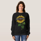 Best MiMi Ever Sunflower Sweatshirt (Vorne ganz)