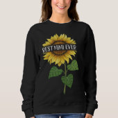 Best MiMi Ever Sunflower Sweatshirt (Vorderseite)