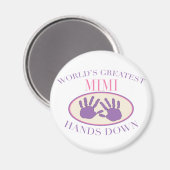 Best Mimi Handdown T - Shirt Magnet (Vorderseite/Rückseite)