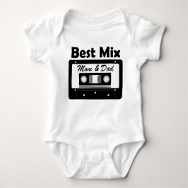 Best Mix Mom and Dad Baby Shower Gift  Baby Strampler