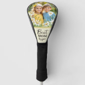 Best Mom by Par Daisy Photo Golf Head Cover Golf Headcover (Vorderseite)