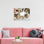 Best Mom Ever 4 Photo Collage Canvas Print Gift Leinwanddruck (Insitu (Wohnzimmer))