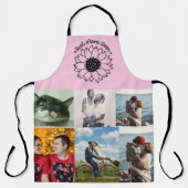 Best Mom Ever 6 Photo Custom Personalized Collage Schürze (Vorderseite)