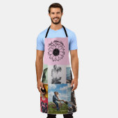 Best Mom Ever 6 Photo Custom Personalized Collage Schürze (Getragen)