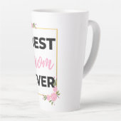 Best Mom Ever black Milchtasse (Rechte Ecke)