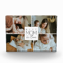 Best Mom Ever Custom 4 Photo Collage Fotoblock