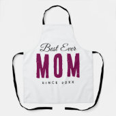 Best Mom Ever Custom Apron – Personalized Massage Schürze (Vorderseite)