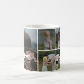 Best Mom Ever Custom Photo Collage Kaffeetasse (Mittel)