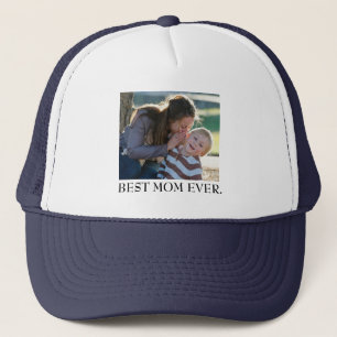 Best Mom Ever Custom Photo  Truckerkappe