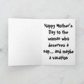 Best. Mom. Ever. Dankeskarte (Innenseite)