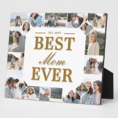 Best Mom Ever Father's Day Photo Frame Collage Fotoplatte (Seite)