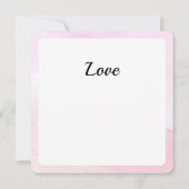 Best Mom Ever, Floral Pink Purple Greetings (Rückseite)