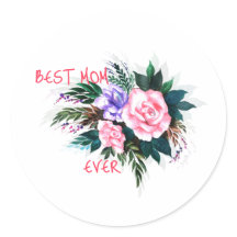 Best mom ever flower