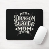 Best Mom Ever Funny Mother's Day Rpg Gamer Women Mousepad (Mit Mouse)