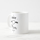 Best Mom ever Kaffeetasse (Vorderseite Links)