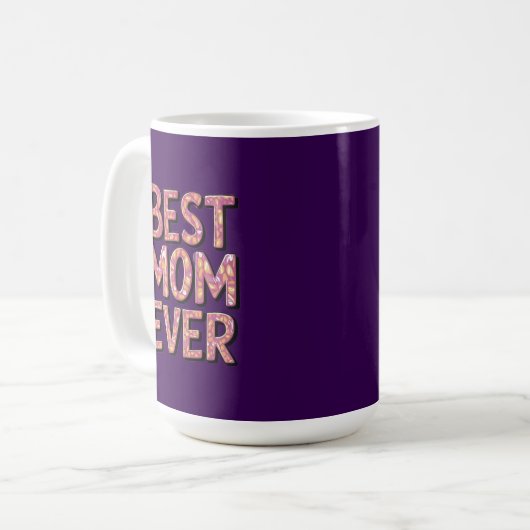Best mom ever  kaffeetasse (Vorderseite Links)