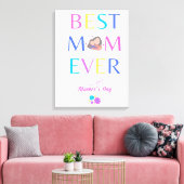 Best Mom Ever Leinwanddruck (Insitu (Wohnzimmer))