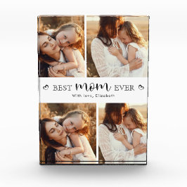 Best Mom Ever Modern Custom Mother’s Day Gift Fotoblock
