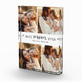 Best Mom Ever Modern Custom Mother’s Day Gift Fotoblock (Rechts)
