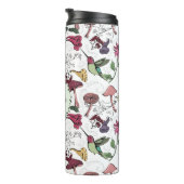 Best Mom Ever Modern Floral Hummingbird Thermosbecher (Nach rechts gedreht)