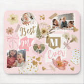 Best Mom Ever Mother's Day Scrapbook Photo Collage Mousepad (Vorne)