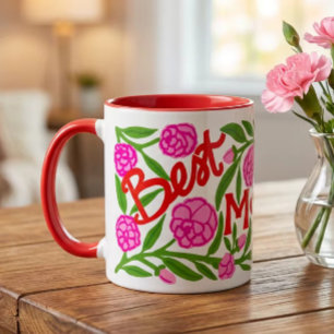 Best Mom Ever Muttertags-Tasse 325 ml Tasse