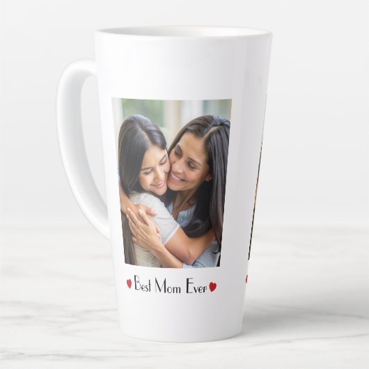 Best Mom Ever Personalized Mug | Gift For Mom Milchtasse (Linke Ecke)