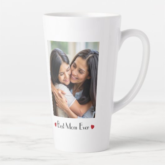 Best Mom Ever Personalized Mug | Gift For Mom Milchtasse (Rechts)